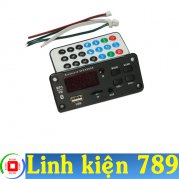 Mạch giải mã Bluetooth 5.0 USB AUX FM ( tích hợp công suất 30W x 2 )